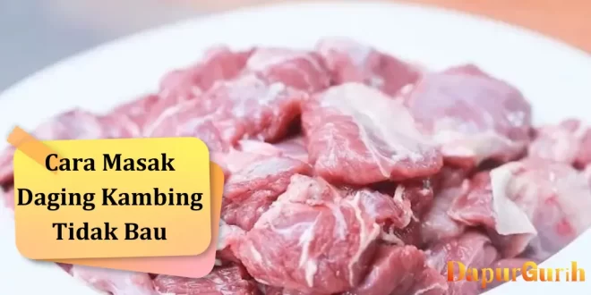 Cara Masak Daging Kambing Agar Tidak Bau dan Cepat Empuk